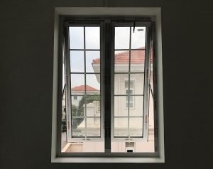 Cửa nhôm Xingfa màu trắng sứ đẹp