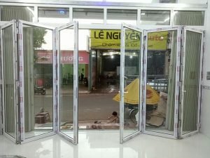 Cửa nhôm Xingfa màu trắng sứ đẹp